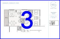 floor plan 3a br